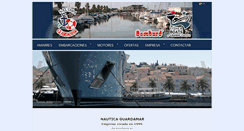 Desktop Screenshot of nauticaguardamar.com